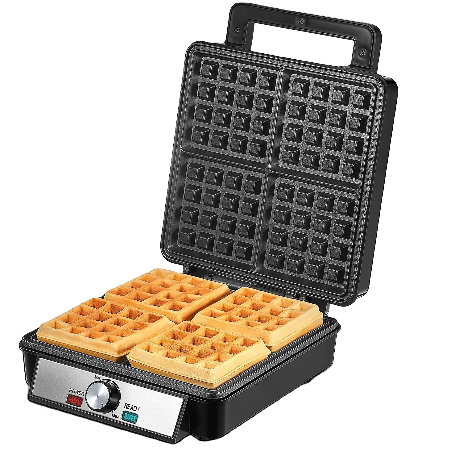 ホットドッグスナックメーカー付き大型ワッフルメーカーベルギー