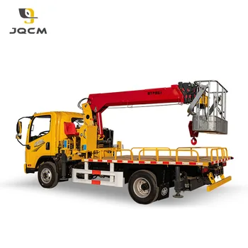 JQCM China new 6.3Ton 16ton Crane for truck telescopic boom truck mounted crane truck crane