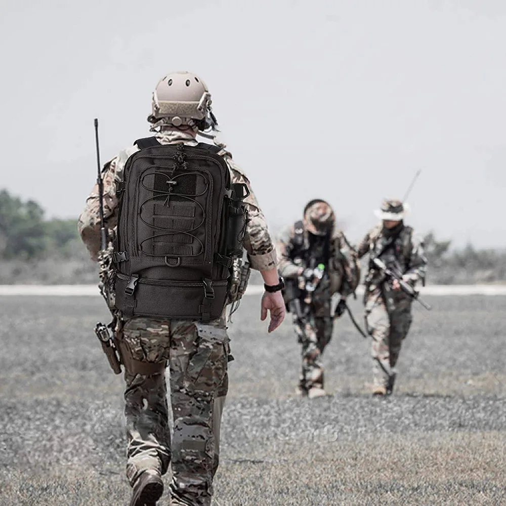 FREE SAMPLE Practical Assault Backpack High Capacity Hiking Backpack Camping Hunting Backpack Hiking Bag