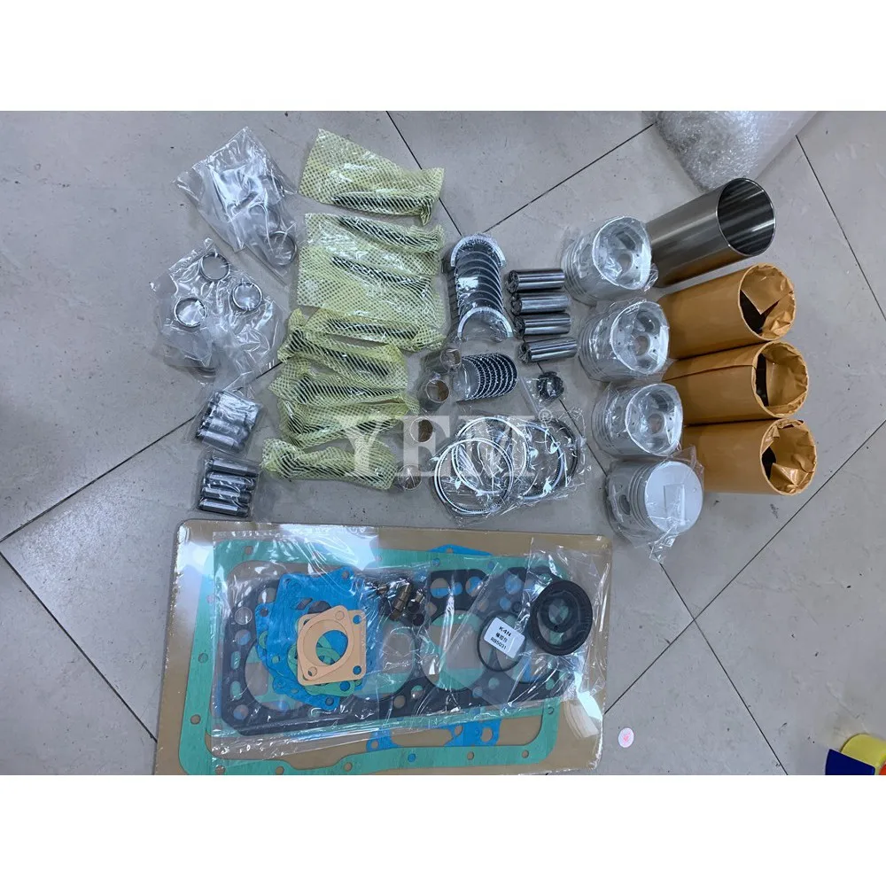 K4N Rebuild Kit With Piston Ring Bearing Valves Gaskets Piston for Mitsubishi Engine Rebuild Aftermarket Parts