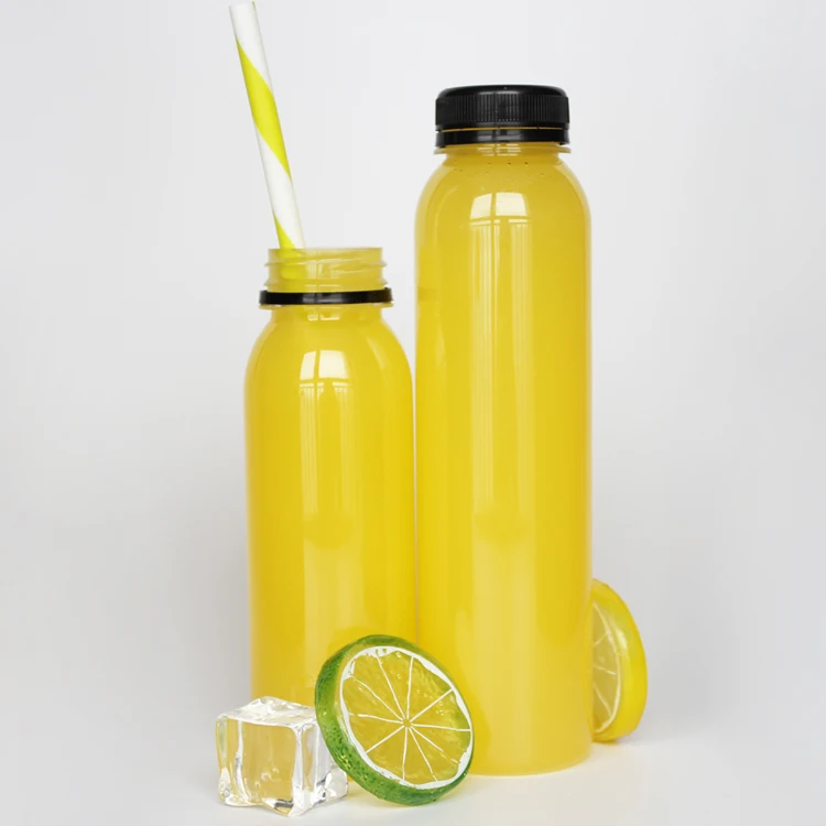 Plastic 150ml PET Packaging Clear Milk Tea Coffee Juice Drink Yogurt Bottle 16oz Empty Plastic Juice Bottles with Caps