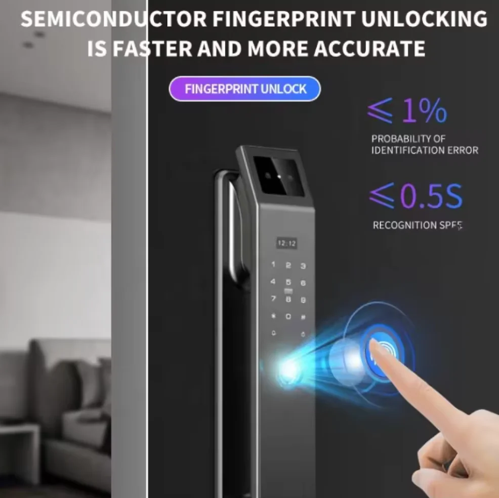 Wifi Smart Aluminum Alloy Door Lock