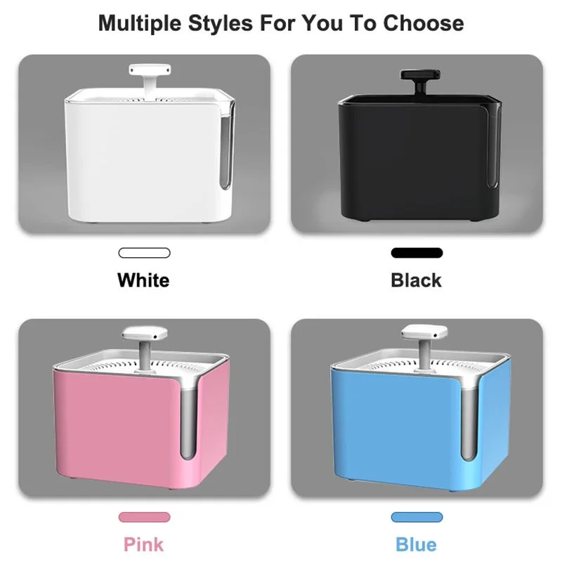 Pet Huhou Automatic Microchip Water Bowl Design Automatic Dog And Cat