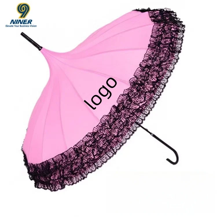 Pagoda Umbrella Lace Umbrella Tassel Umbrella Wedding Umbrella Straight Pole Umbrella Skirt Umbrella Princess Umbrella