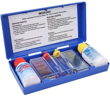 Swimming pool water test box water test reagent suit OTO test reagent Ph residual chlorine test Box Acid-base test box