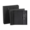 Black(3 Pieces : Notebook+Pen+Refill)
