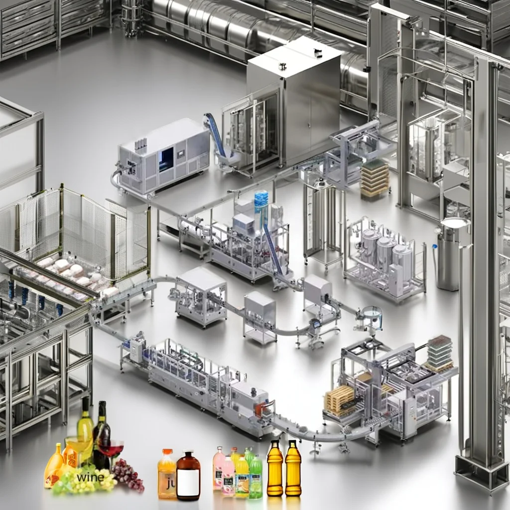 Orshang Customized 500ml 750ml Automatic Wine Bottle Filling and Capping Machine Whisky Vodka Filling and Packaging Line