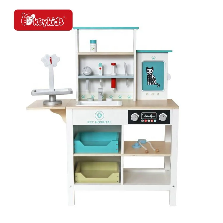 16 шт., детский деревянный Медицинский Набор