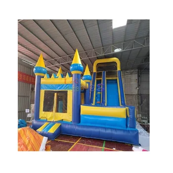 Hot Sale High Quality Commercial Grade Jumping Bouncer Castle Combo Inflatable Bounce House With Slide For Party Rental