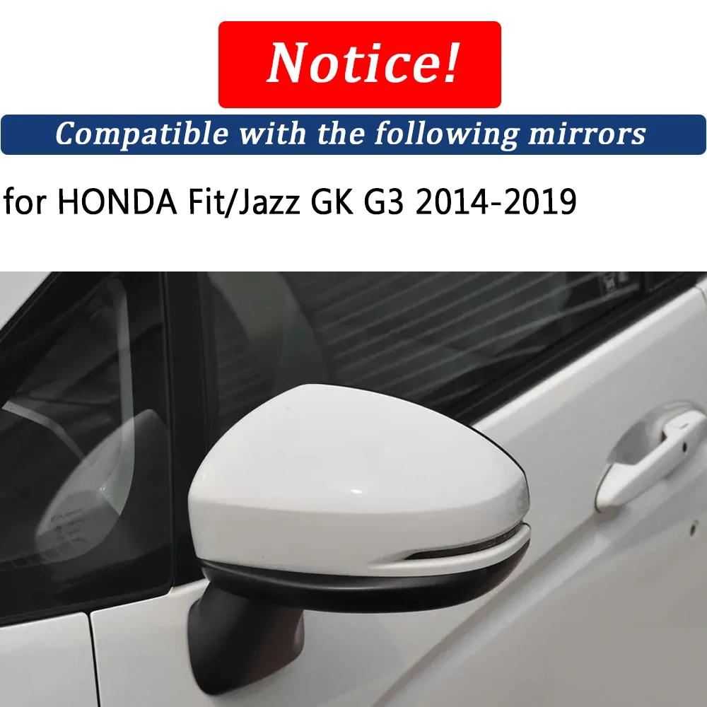 Passenger Side Power Mirror For Honda Fit 2015-2020