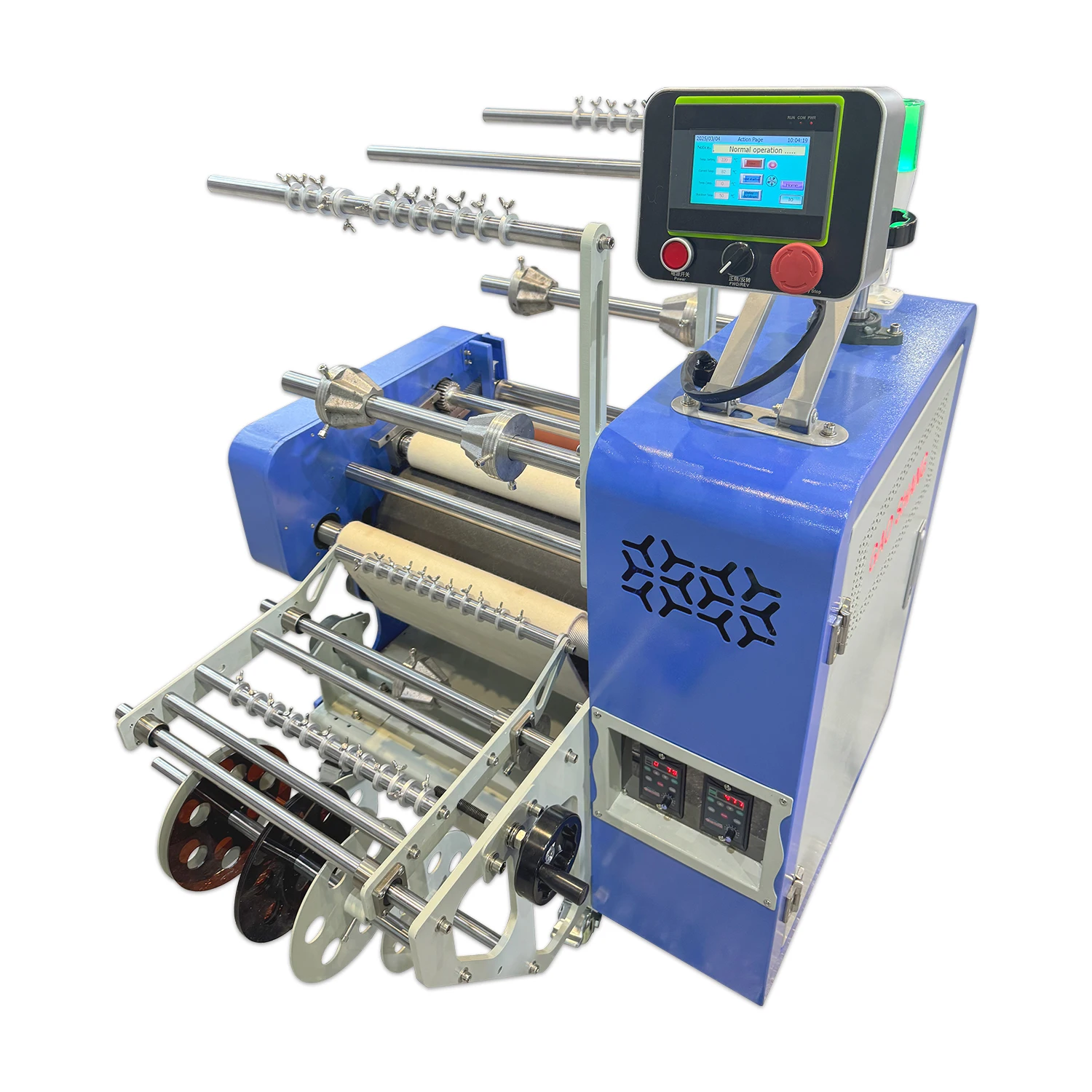 Mini Roller Lanyard Heat Transfer Machine Automatic Double Sided Sublimation Printing Machine for Ribbon Shoelace Webbing