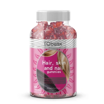 Customized Label Logo Biotin Collagen Vitamin Boost Supplements for Hair Skin Growth for Beauty Product Use for Products