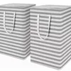Gray and white stripes