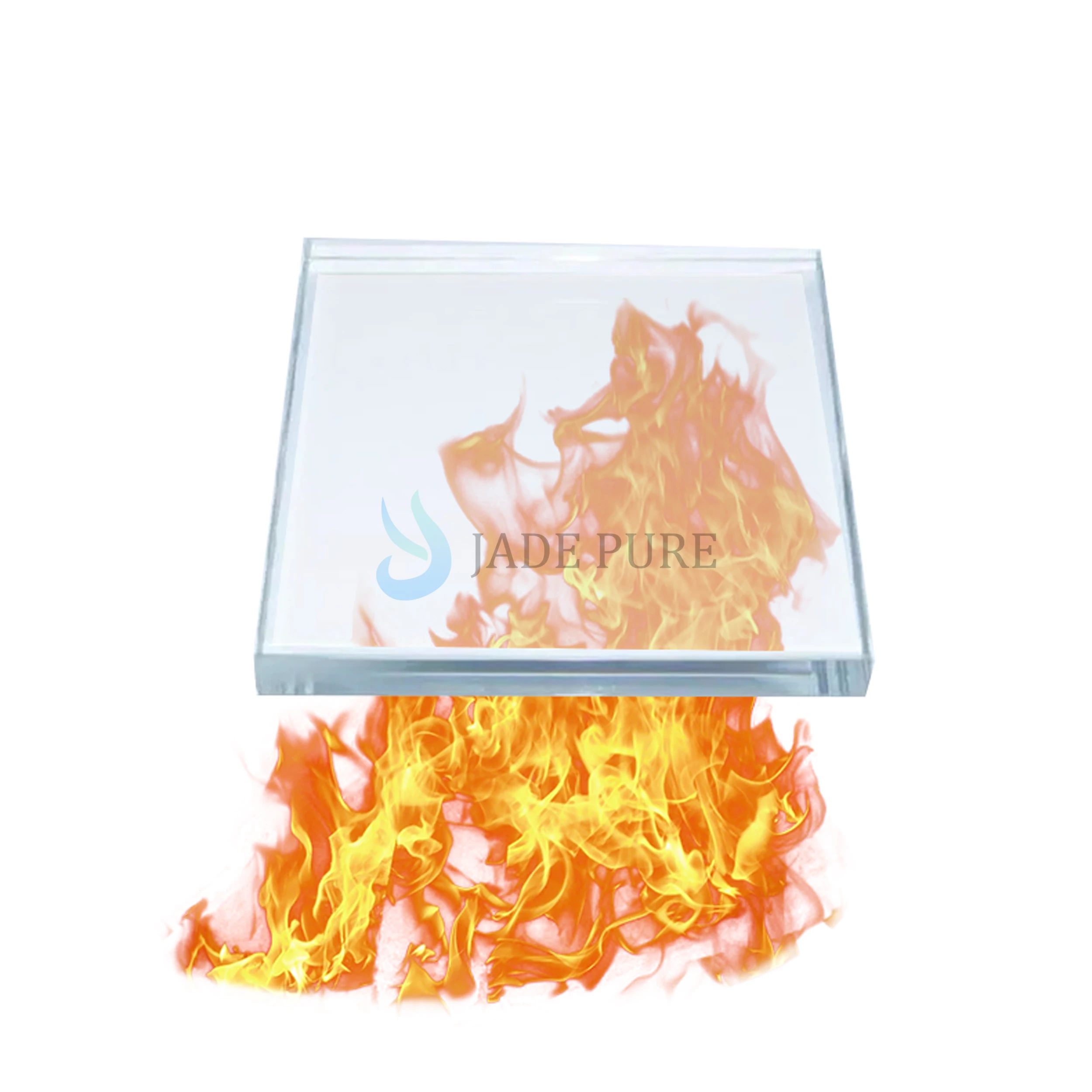 Composite Fireproof Glass for Curtain Wall Applications