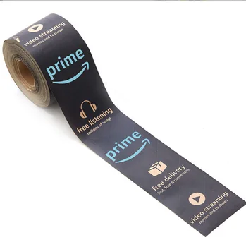 Factory Wholesale Kraft Paper Tape Custom Printed Tape Reinforced Water Gummed Packaging Tape