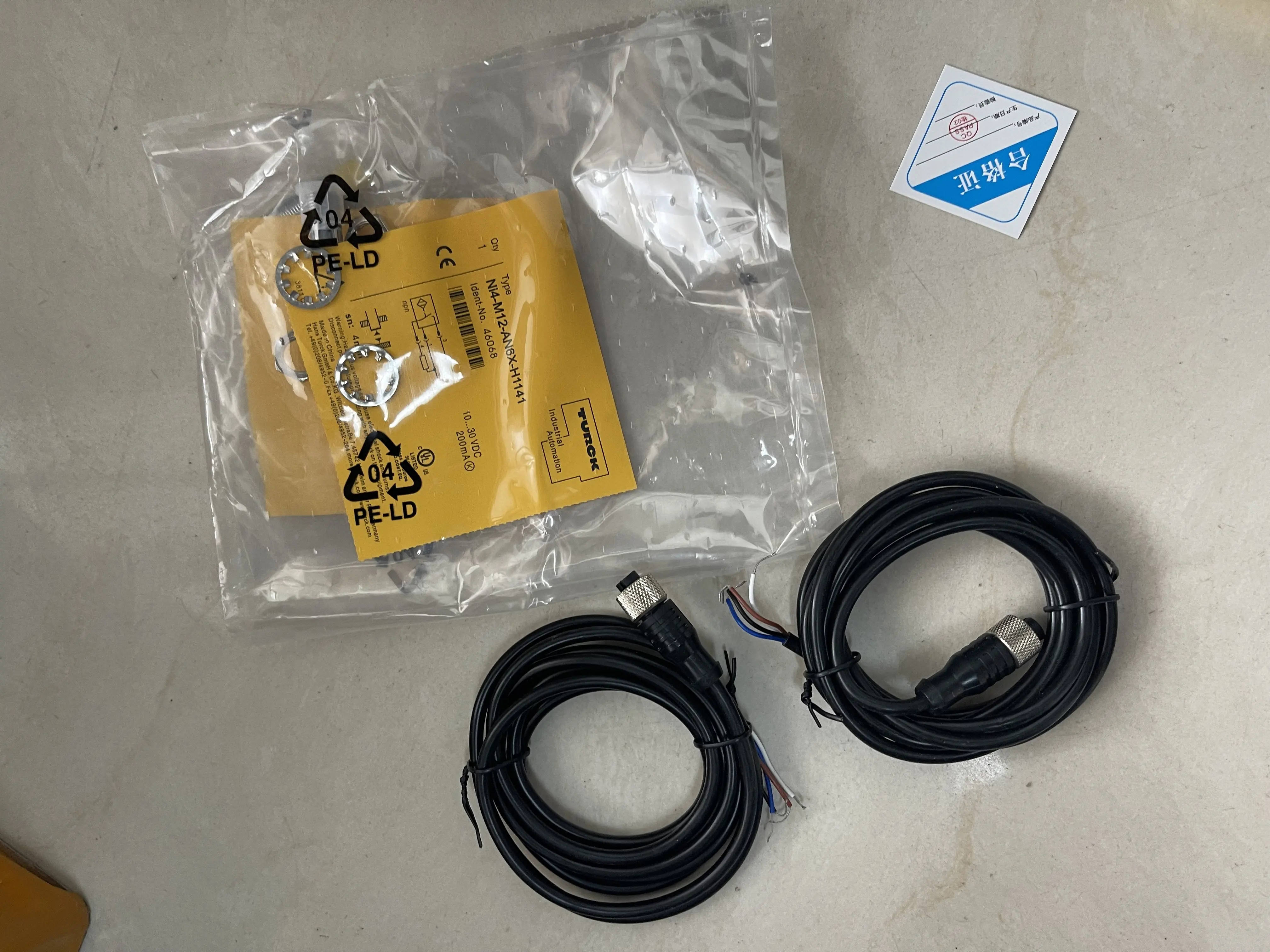 Turck Inductive Sensor Ni4-M12-AN6X-H1141 Turck Inductive Sensor Ni4-M12-AN6X-H1141