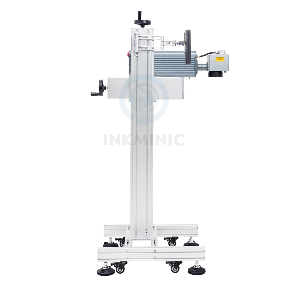 Flying Engraving Device Mark QR Code Text CO2 Coherent CRD BC 30W 40W 60W  Laser Marking Machine for Food Drink Production Line