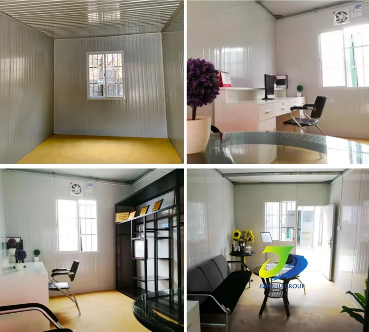 Detachable Prefabricated Mobile Container Van Modular Tiny Home Portable Container Office Pods Back Yard Cabin
