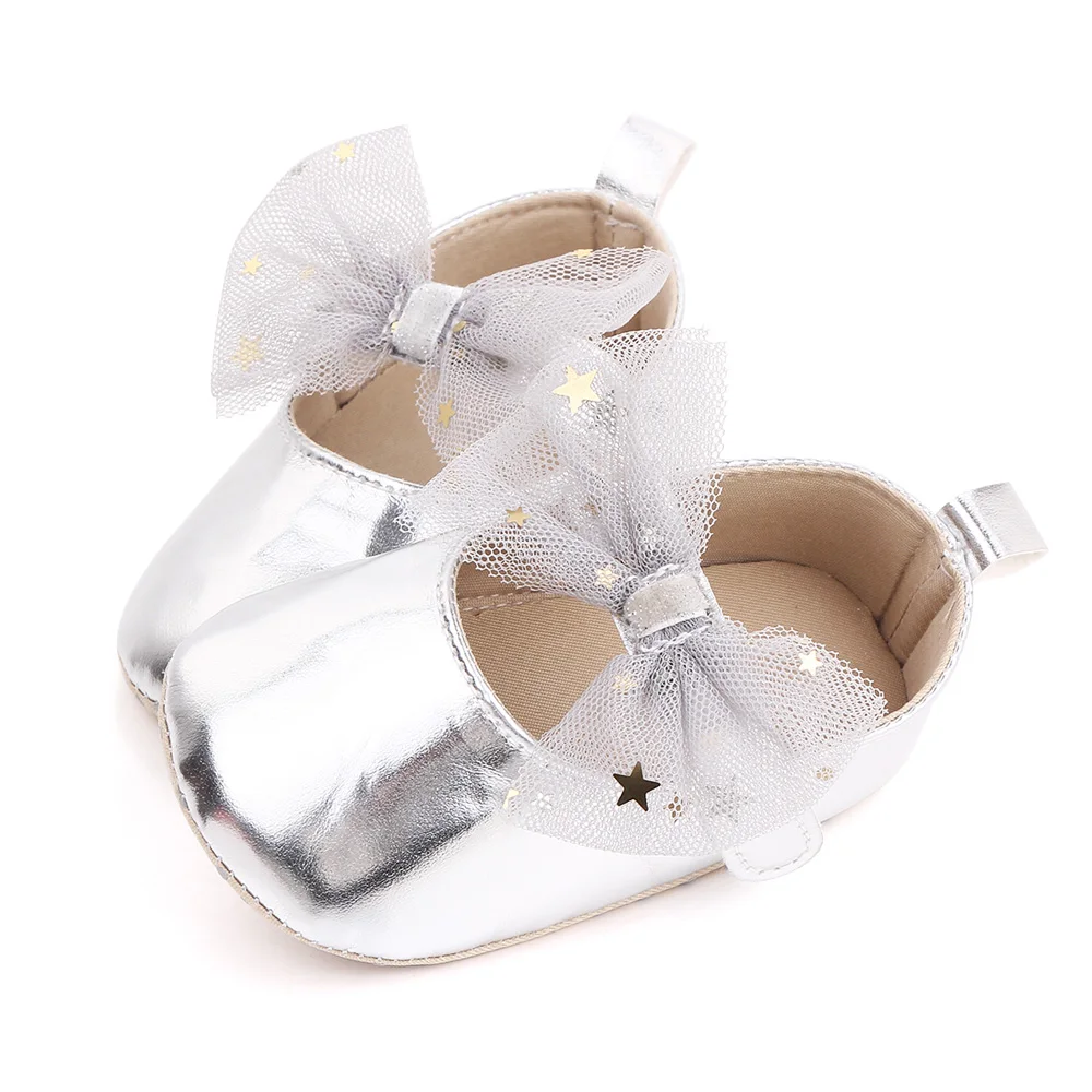Lovely Girls Princess Shoes Cute Ears Bow-knot Walking Shoes Soft Sole Baby Shoes in First Walking details
