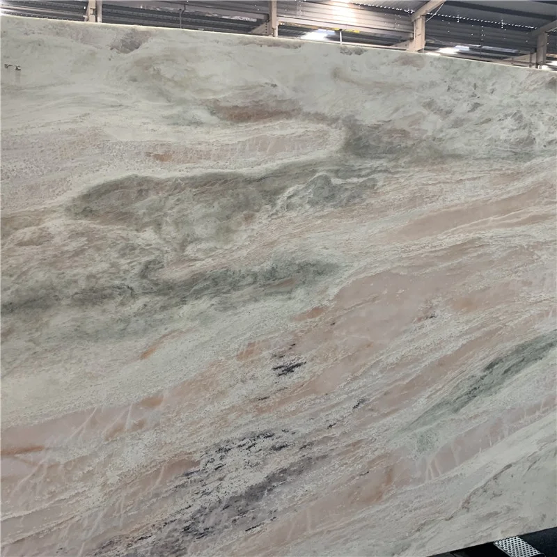 product polished pink wall tile exotic slab marble high quality pink marble tile for background wall-4