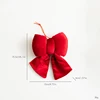 Small Korean velvet bow