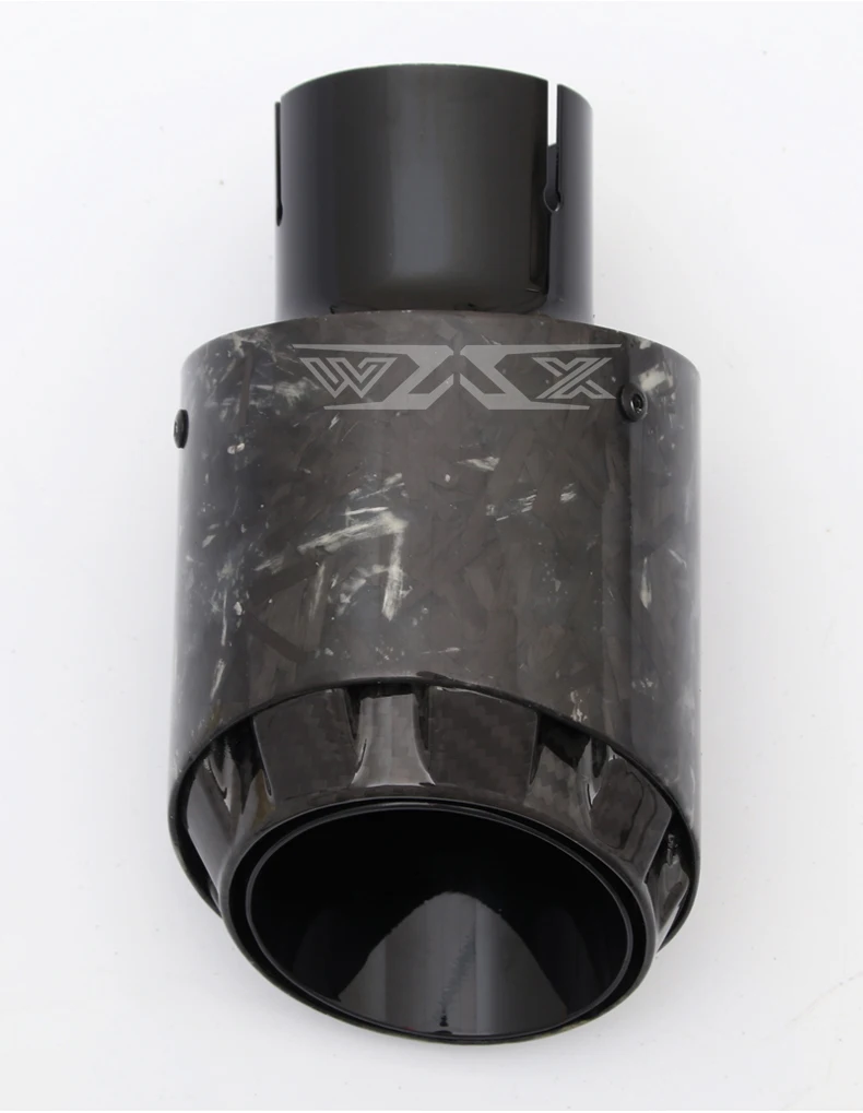 Carbon Fiber Muffler Exhaust Tip Stainless Steel Exhaust Pipe Muffler Exhaust Tip Universal