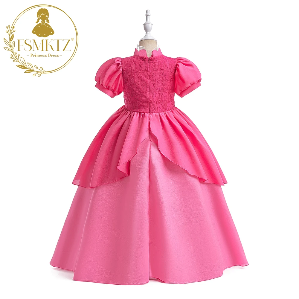Incantevole abito in Costume da principessa in pizzo Patchwork con