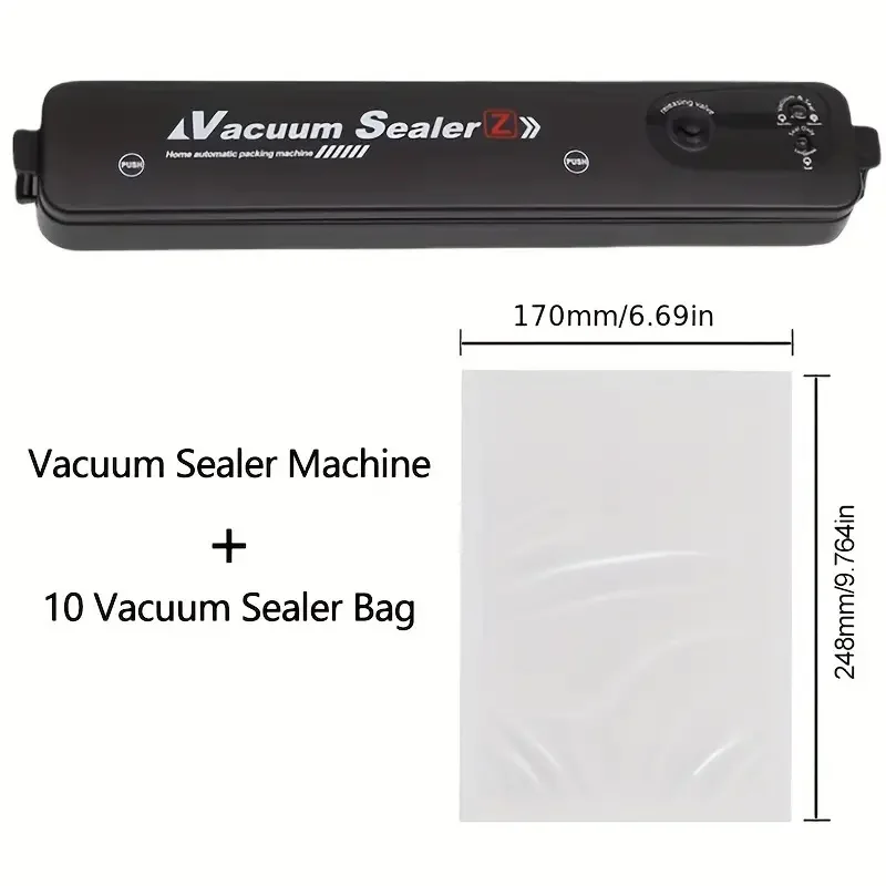 Automatic Air Sealing System Automatic Suction Vacuum Food Sealers Multifunction Mini Food Vacuum Sealer Machine for Kitchen