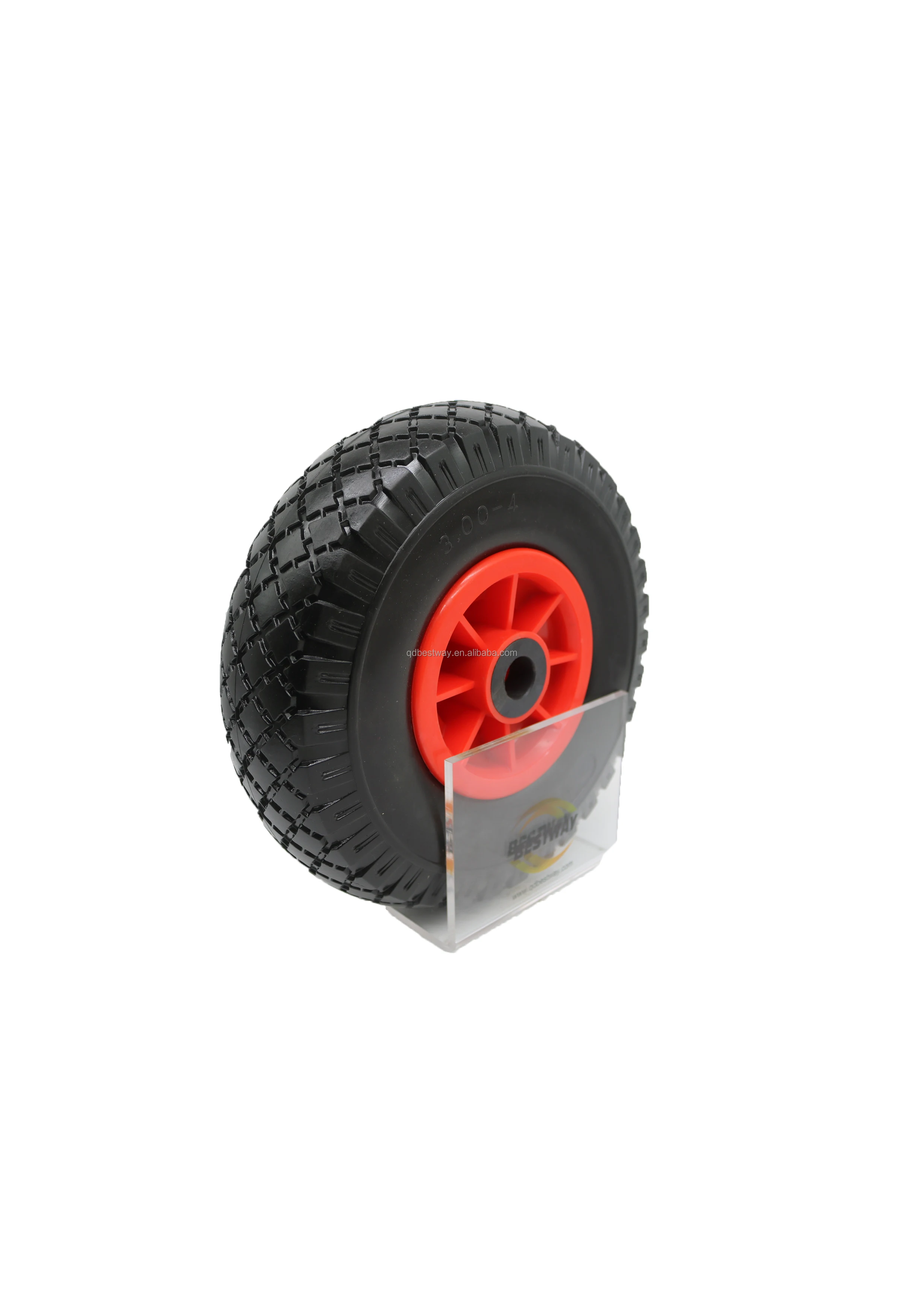 3.00-4 PU tyre steel wheel - Bestway- Material Handling Equipments
