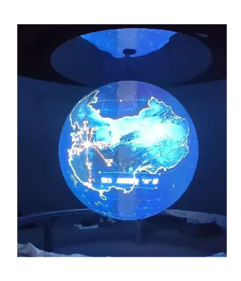 Top Fashion P2Digital Indoor Spherical LedScreen 360Ball Sphere Led Fleksibel Bentuk Iklan Bola Layar Lingkaran LED Circular Display