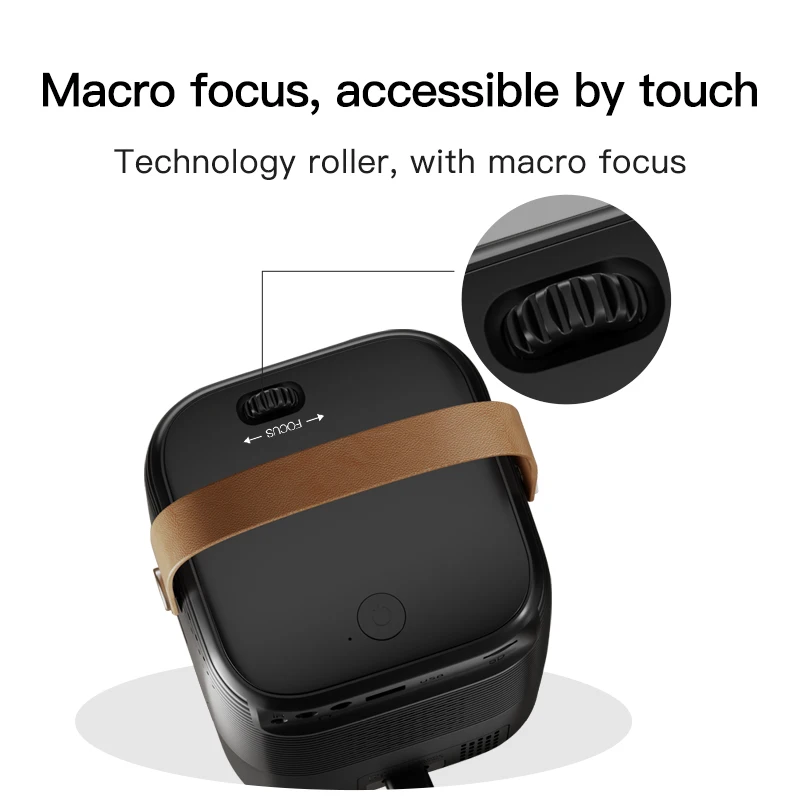 2023 Mobile Phone Mini Portable Projector A007 DLP 1080p Smart Android Wifi BT Quad Core for Home Theater Outdoor Meeting