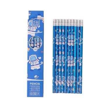 2b/hb Wood Pencils.school Student Stationery 2b Hexagonal - Temu