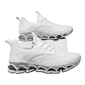 High Quality Customized Men's Sports Running Shoes Breathable Casual Mesh Design Lace-Up Fashionable for Walking Sporty Use