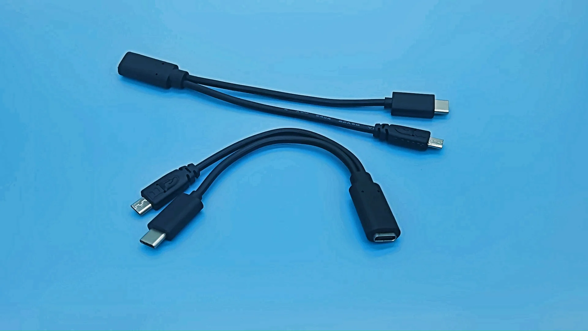 2 In 1 Usb C Cable Y Splitter Charging Cable Usbc To Usb Type C Female