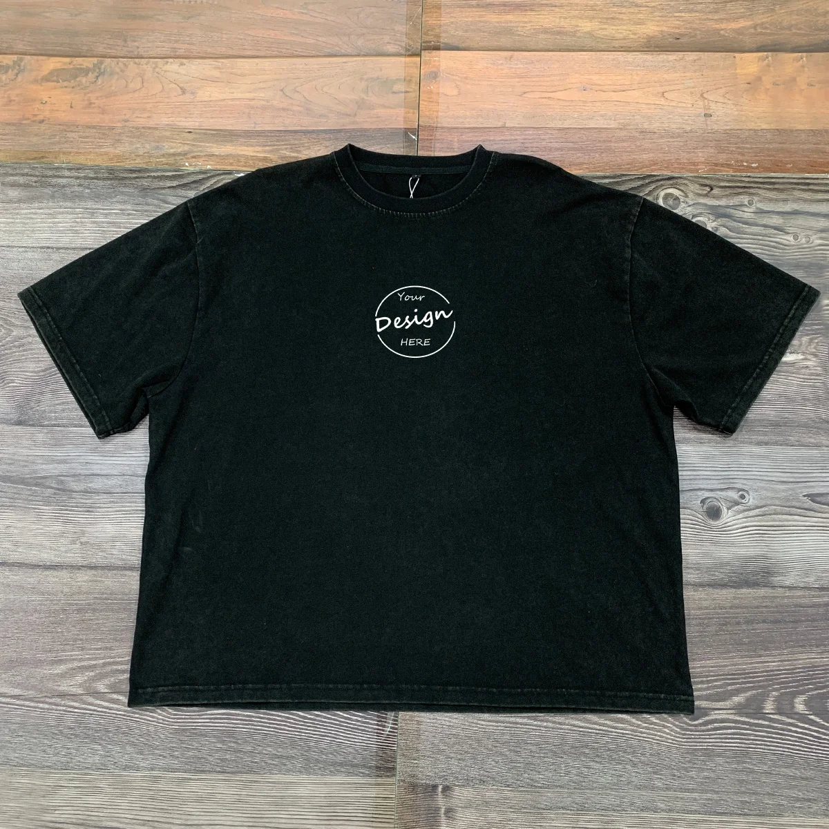 High Quality Summer 250GSM Blank Unisex O-Neck Short Sleeve Men’s Vintage Acid Wash T-Shirt Oversized Tshirt Acid Wash Unisex