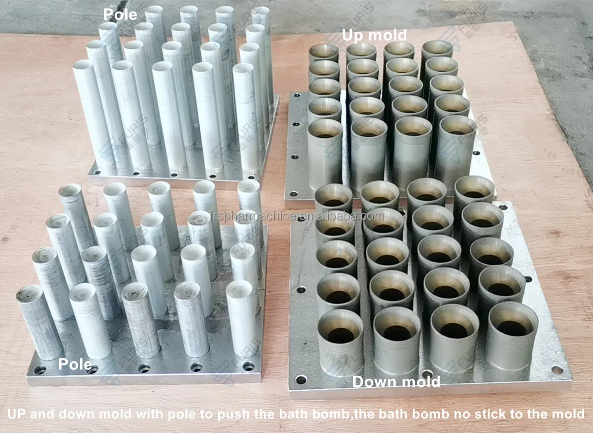 China Automatic Bath Bomb / Bath Fizzy Salt Press Making Forming Machine