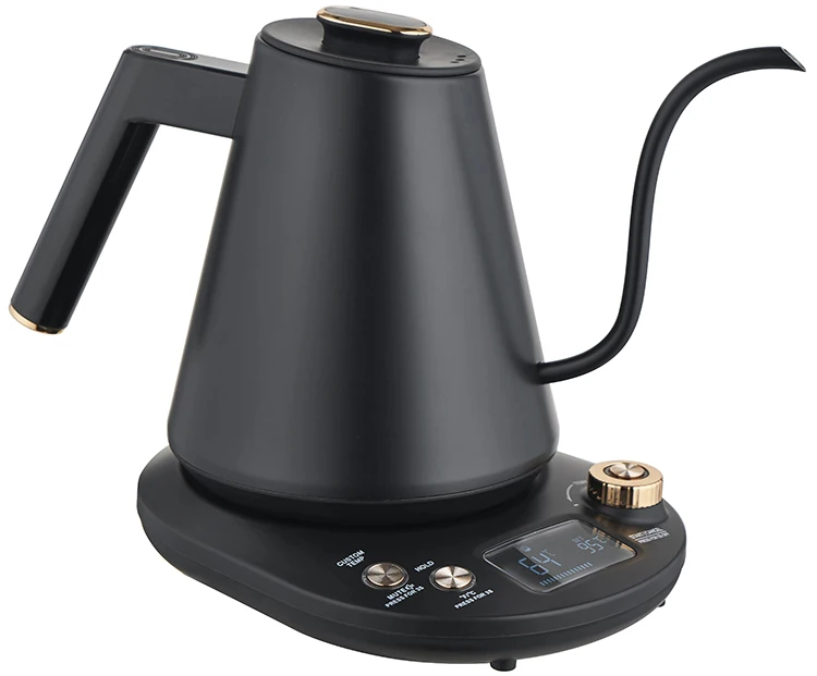 High Quality Coffee Kettle Gooseneck 1000ml 1.0 Liter Digital Variable
