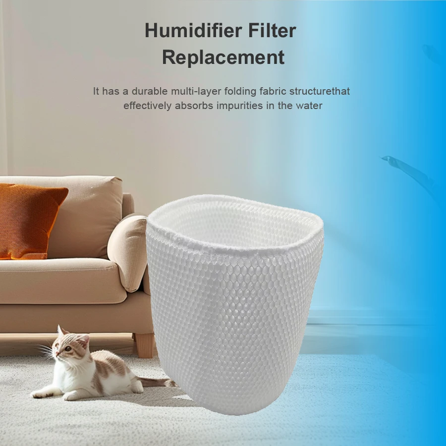 Lansir 4L Large Capacity Humidifier Filter for Misou MH2055 MS4600 MS4601 MS5800 MS5801 Air Purifier Parts