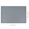 Gray coffee machine mat