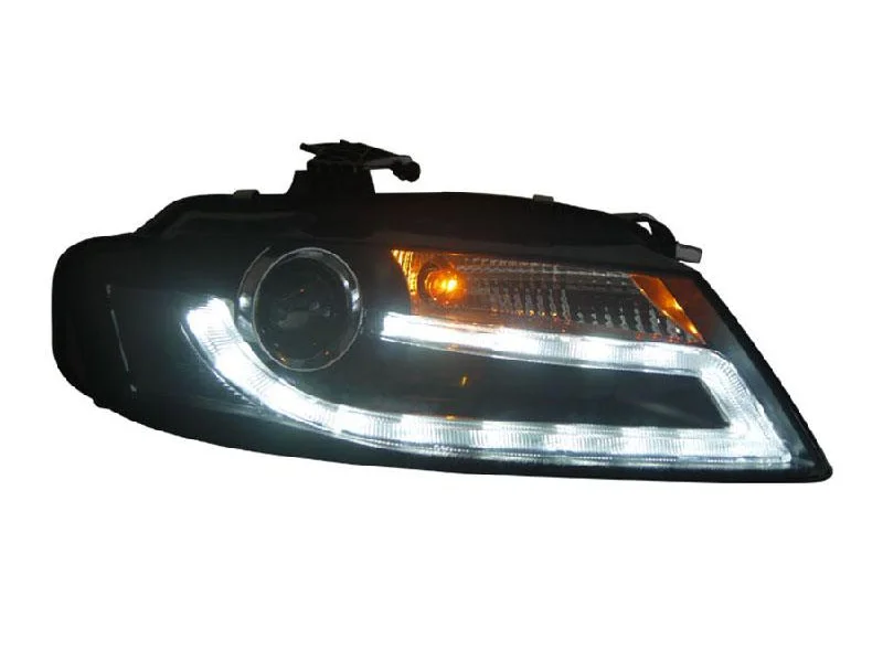 AKD Car Styling for A4 Headlights 2009-2012 A4L B8 Sedan Headlight DRL Hid Head Lamp Angel Eye Bi Xenon Beam Accessories