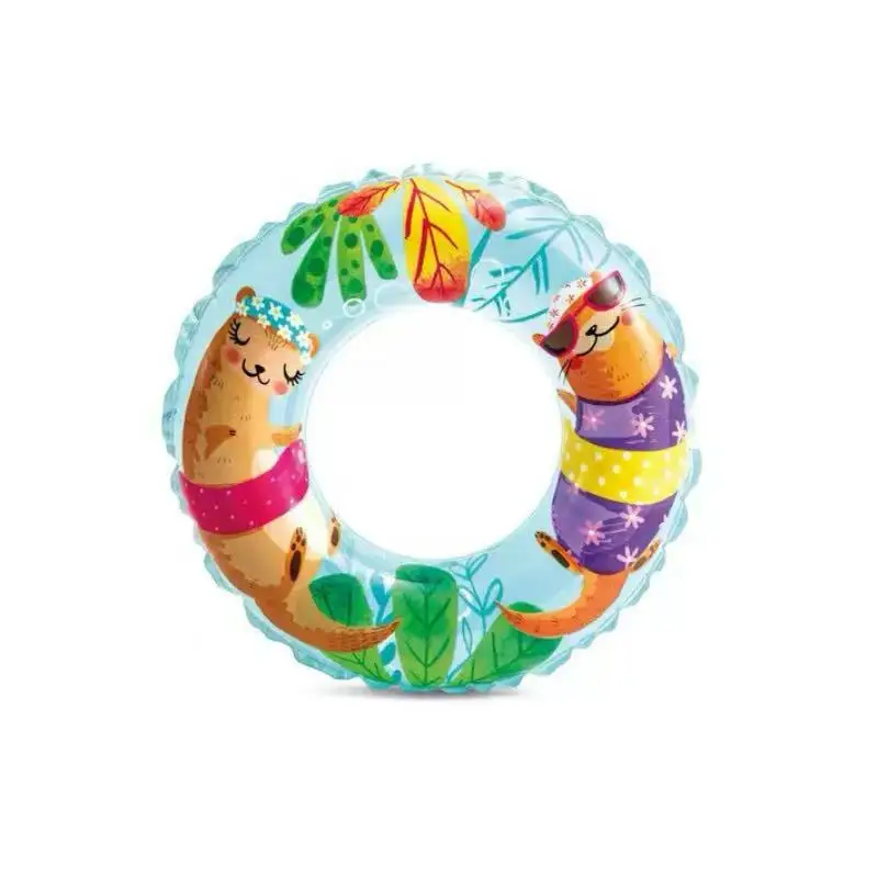 Factory Wholesale PVC Outdoor Swimming Cartoon Animation Thickened Children Inflatable Waterproof Durable Foldable Eco-Friendly