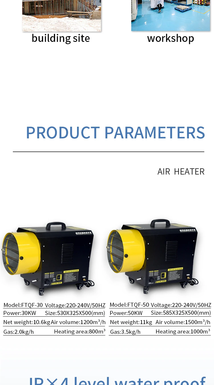 Industrial Gas Heater, 30KW, 220-240, Natural Gas - detail 6
