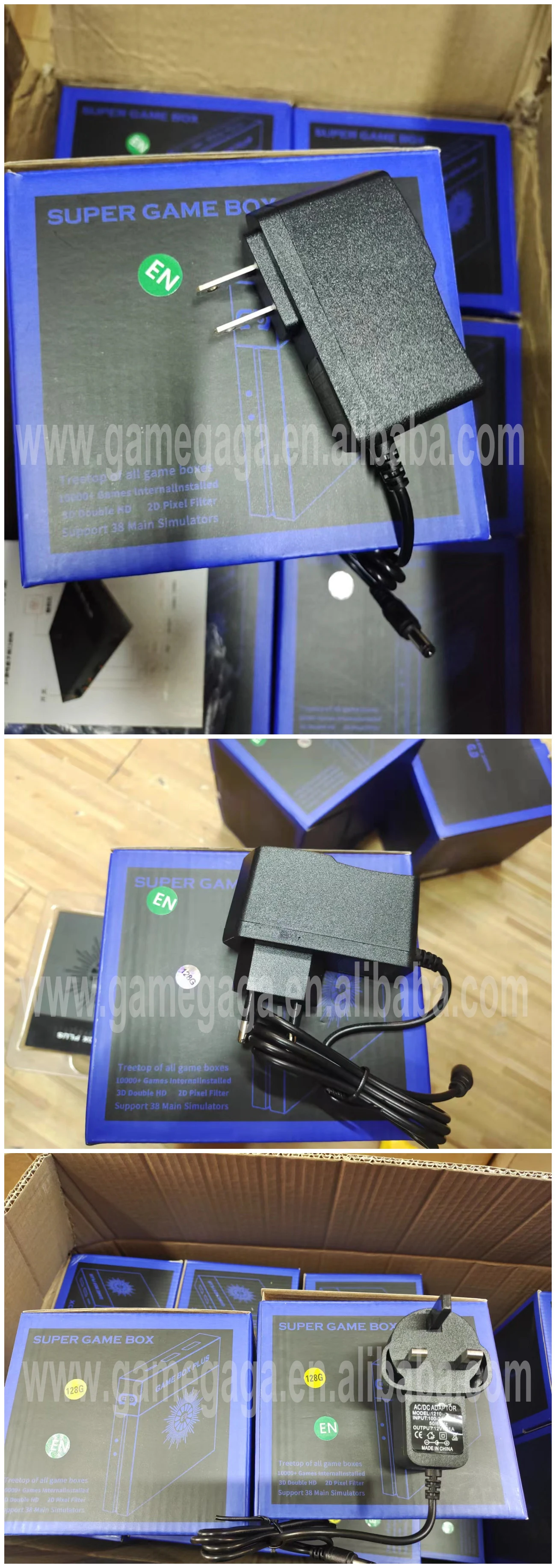 X6 Super Game Box Plus 4k Hd Output Gaming Consoles 64/128gb Tf Card