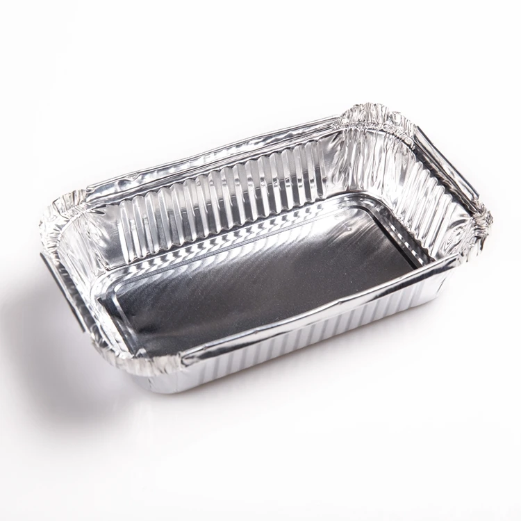 product tia ca50 factory direct sales food contact grade 7 inch square box storage food foil container-5