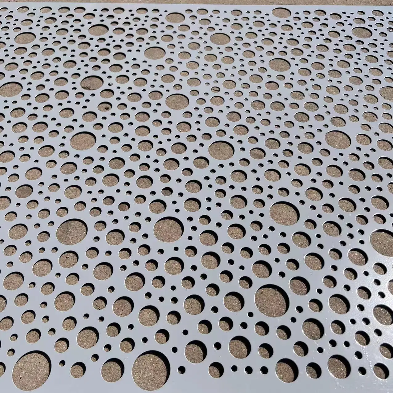 A36 Galvanized Perforated Sheet Perforated Steel Plate 2.0mm Thickness
