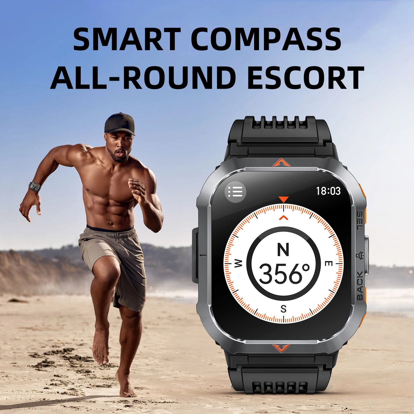 If you are searching for a supplier of a product with perfect quality control and highly competitive prices, which gives you an advantage in expanding your local market, then contact us now! Competitive suppliers of 2026 S50 Smart Watch with Flashlight Lamp 2.02inch Screen 3ATM Waterproof Heart Rate Fitness Tracker Outdoor Sports Smartwatch
