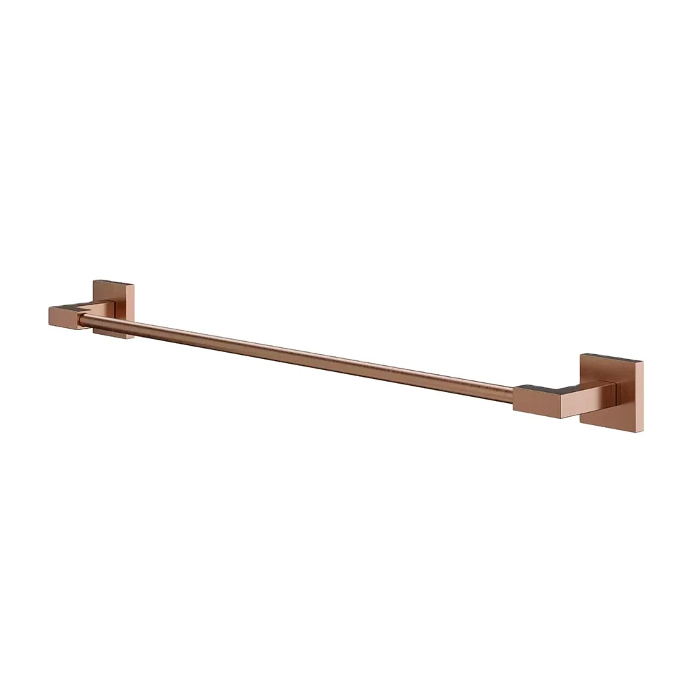 Adjustable Bath Towel Bar for Bathroom SUS304 Towel Holder Rose Gold Wall Mount with Screws Hand Rack Towel Bar