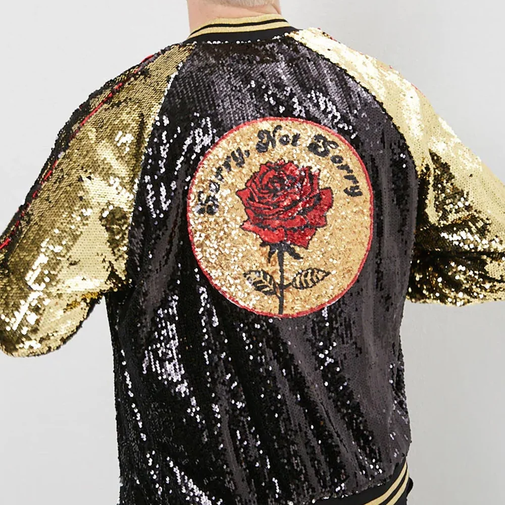 sequin bomber jacket forever 21