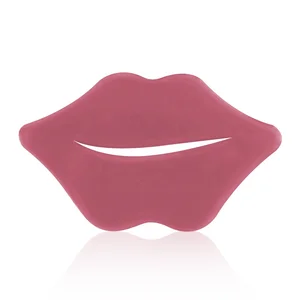 Private Label Custom Lip Plumping Mask Red Wine Crystal Collagen Lip Sleeping Mask Patch Manufacturer