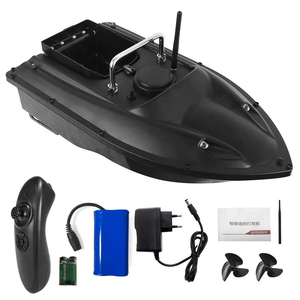 2022 NEW HOSHI RC D13C Boat Fishing Bait Boat Remote Control Fishing Feeder Fish Finder Device FishFinder Speedboat Fishing Tool